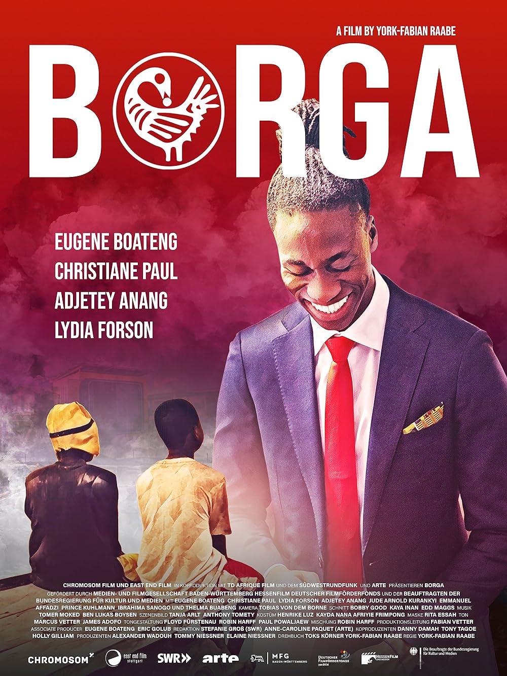 Poster for the German Ghanian drama Borga 2021